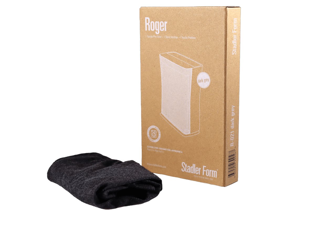 Roger & Roger big Pre-Filter dark grey