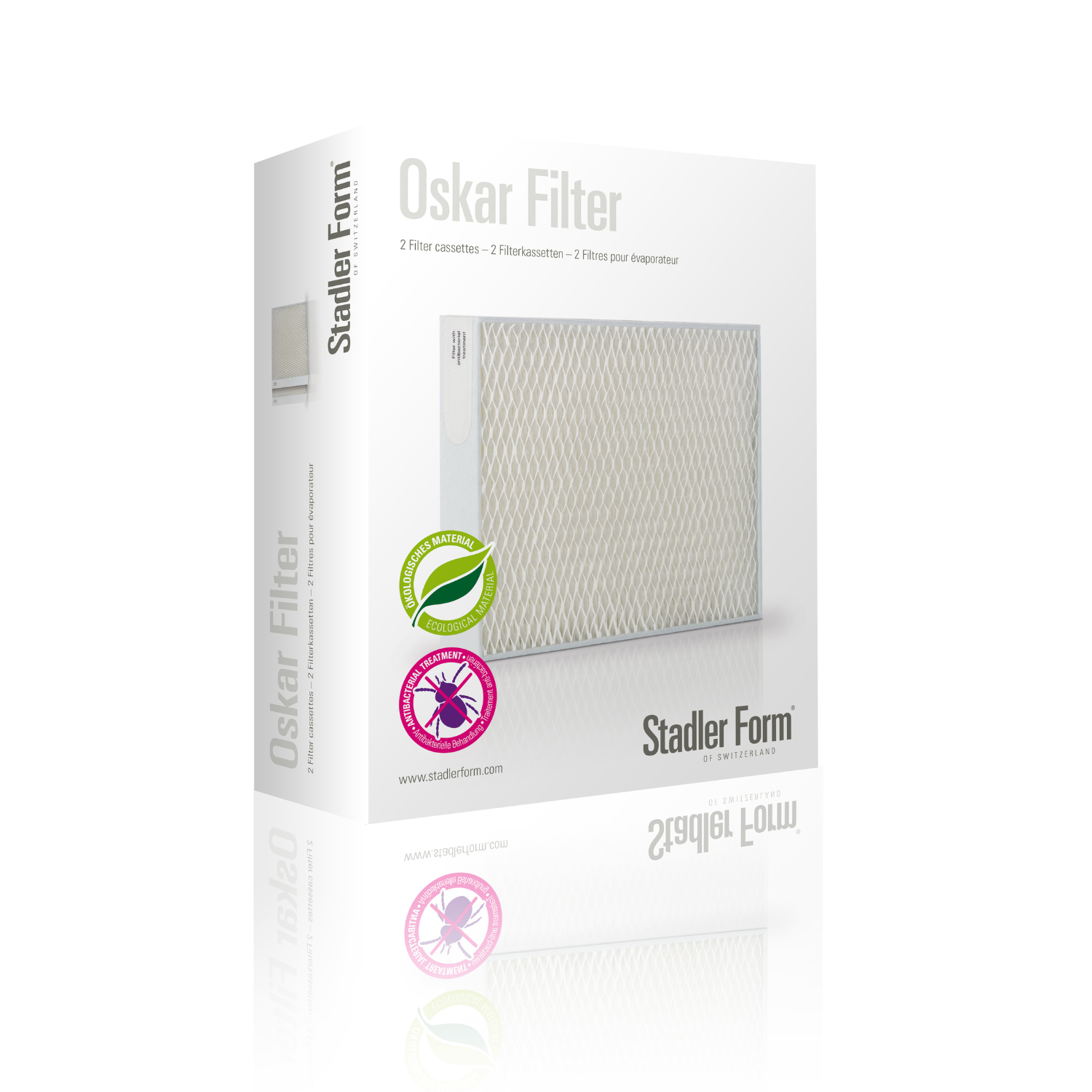 Oskar / Karl filter (2 pack)